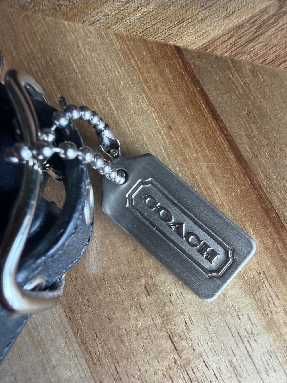 Coach Black Leather Mini Bag - Picture 5 of 7